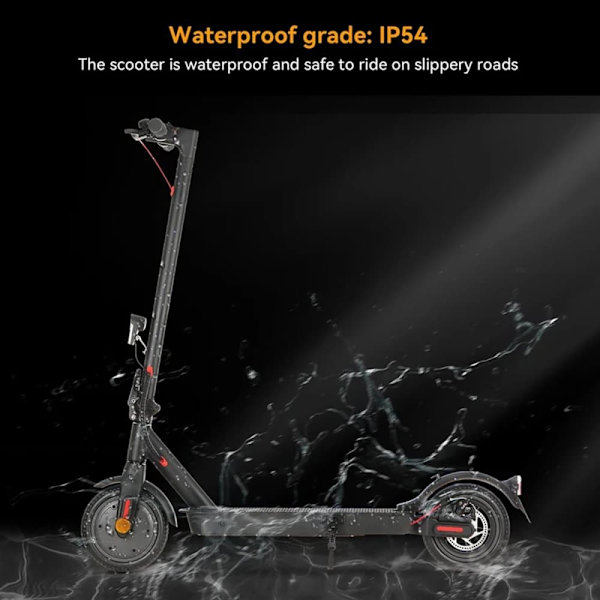 iSinwheel E9 Pro Elscooter - 8,5" - 350W 36V 7,5Ah - Appkontroll
