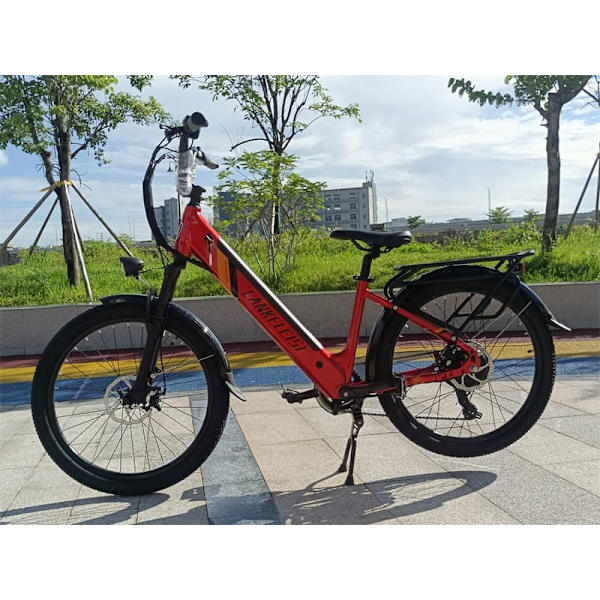 Elektrisk bycykel LANKELEISI ES500PRO, 500W motor 48V 14.5Ah batteri 24'' dæk 32 km/t maks. hastighed