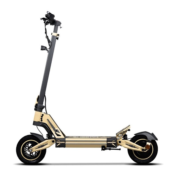 Sammenklappelig El-Løbehjul HONEY WHALE G2 Pro, 54.6V 16Ah Batteri, Pendling Gul