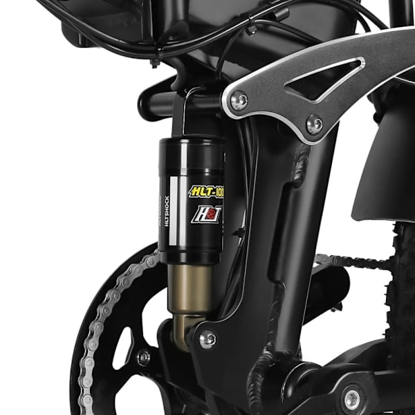Hopfällbar terrängcykel SAMEBIKE RS-A02, Motor 1200W, Fullfjädring