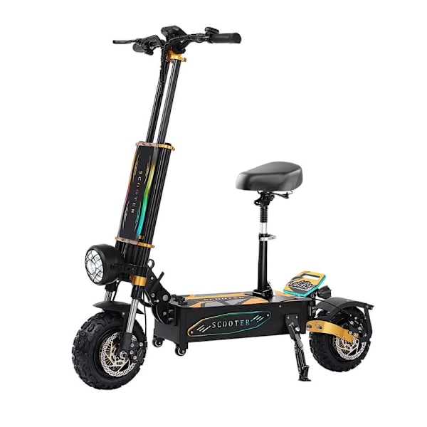 El-scooter Obarter AB2, 3000W*2 dobbeltmotor, 60V 40Ah, understøtter NFC