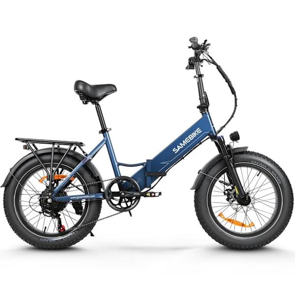 Taittuva sähköpyörä SAMEBIKE LOTDM200-II, moottori 750W 48V, älykäs NFC