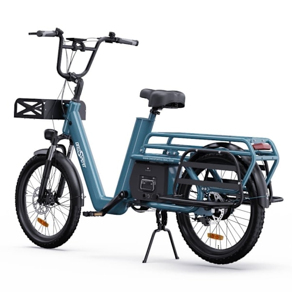 Ladcykel OneSport OT01, 20", Longtail, 650W motor 48V 27Ah batteri 25 km/t