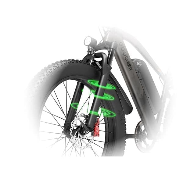GOGOBEST GF600 PLUS 1000W El-mountainbike, 48V 20Ah, Feta däck
