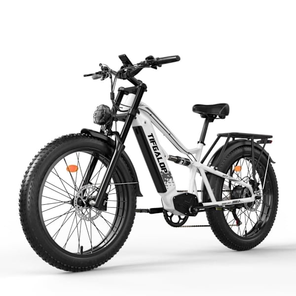Tifgalop ES7 26" Elcykel med store dæk 750W 52V 19Ah Rækkevidde 40-90 km