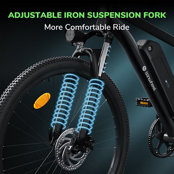 Elcykel iSinwheel M10 - 26" - 250W 36V 10.4Ah