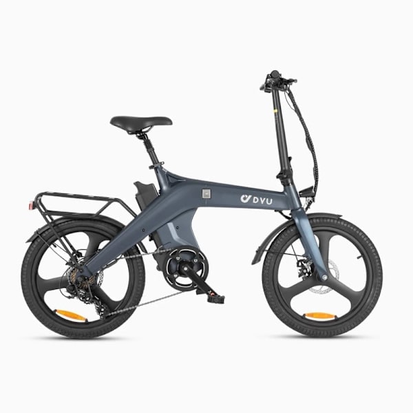 Hopfällbar elcykel DYU T1, motor 36V 250W, med momentsensor