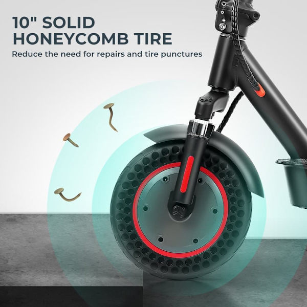 El-løbehjul iScooter i9 Max - 10" - Motor 36V 500W - 25 km/t - APP