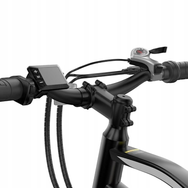 iScooter EB3 City Elcykel, 500W 36V 10.4Ah, Räckvidd 75-100km, Svart