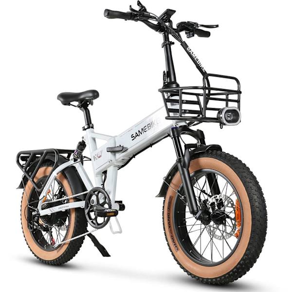 Sähkömaastopyörä SAMEBIKE XWLX09-II, moottori 1000 W, akku 48 V 15 Ah, kokoontaitettava