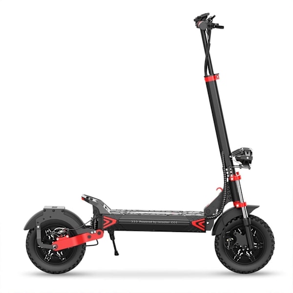 Hopfällbar elsparkcykel iScooter iX8 - 2*1200W dubbelmotor - 48V 20AH batteri - 12” däck