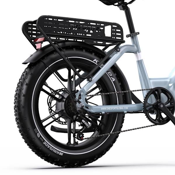 Onesport OT08 paksurenkainen sähköpyörä, moottori 48V 500W, Shimano 7 vaihdetta, tuki sovellukselle