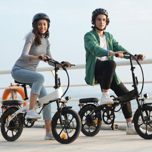 Hopfällbar Elcykel iSinwheel U3 - 16" - 500W 36V 7.8Ah - Svart