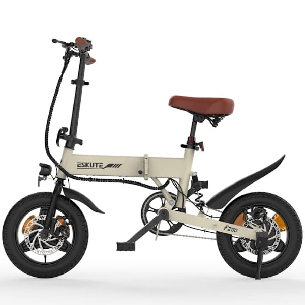 ESKUTE F200 14" Mini Foldbar Elcykel 250W Motor 36V 7.8Ah Batteri