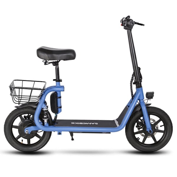 Taittuva sähköpotkulauta istuimella SAMEBIKE SM-C02, 500W 36V 13Ah, 14"