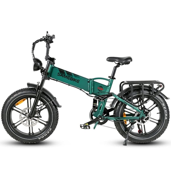 Hopfällbar terrängcykel SAMEBIKE RS-A02, Motor 1200W, Fullfjädring