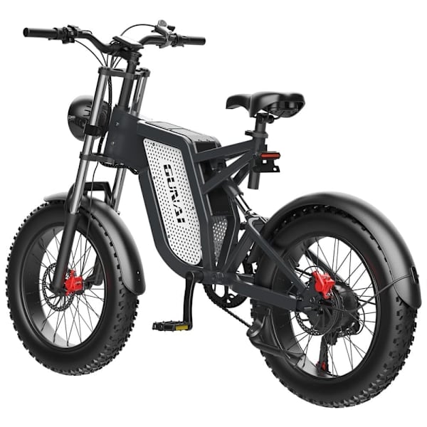 GUNAI MX25 1000W Elcyklar för Vuxna 20*4.0″ Fat Tire 48V 25Ah Fullfjädring