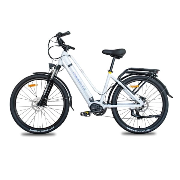Elcykel med servostyring HedaTX TX520, midterdrev 250W, 48V 13Ah batteri, 27,5", til bycykling