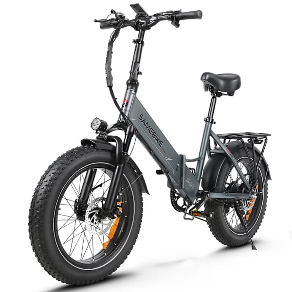 Taittuva sähköpyörä SAMEBIKE LOTDM200-II, moottori 750W 48V, älykäs NFC