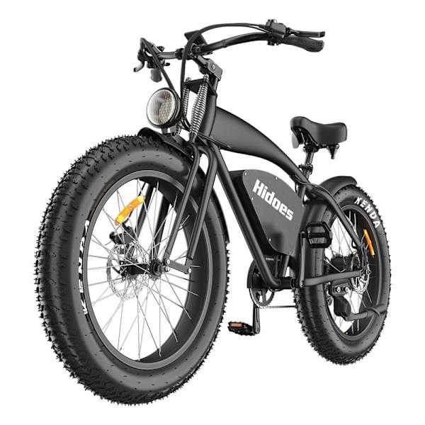 Retro sähköpyörä Hidōes B3, 1200 W 48 V 18,2 Ah akku, 26" fatbike
