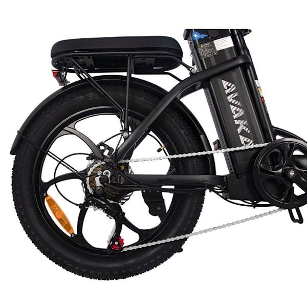 Taittuva sähköpyörä AVAKA BZ20 Plus 500 W moottori 48 V 15 Ah akku