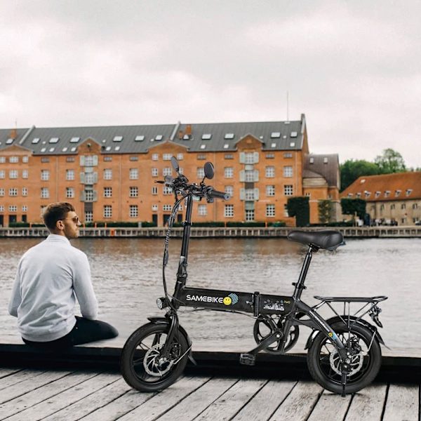 Bärbar pendlarelcykel Samebike YINYU14, motor 36V 350W, 25km/h