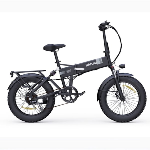 Taittuva sähköpyörä Ridstar H20 1000 W huippumoottorilla ja 48 V 15 Ah akulla