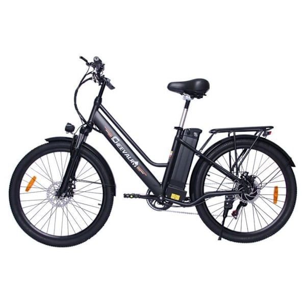 Kaupunkisähköpyörä CHEEVALRY C26 PRO - 250W 36V 20AH - 26" Musta