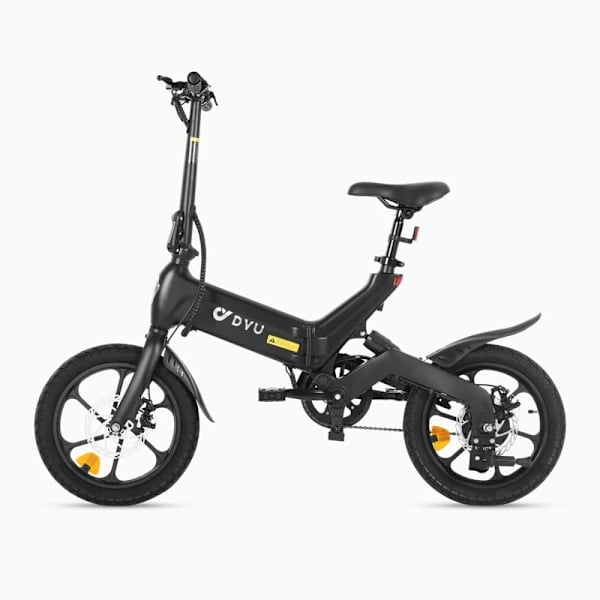 Urban Elcykel DYU A16, Motor 36V 250W, Matbar, Svart