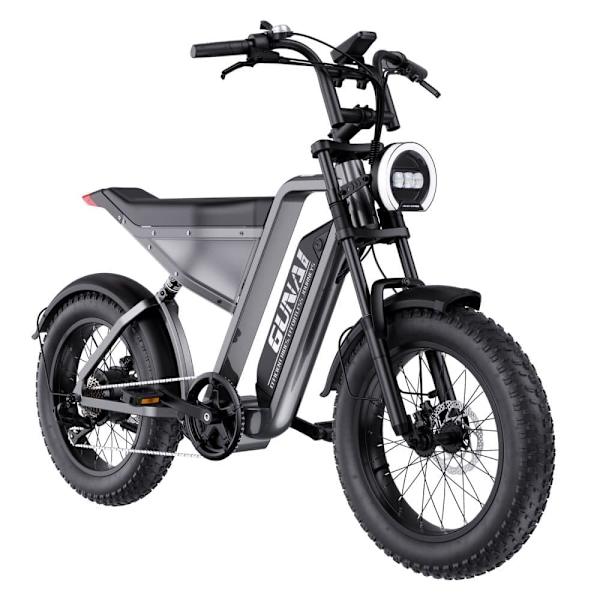 GUNAI Y terrängcykel för grus och jord med 1000W motor och 48V18Ah batteri