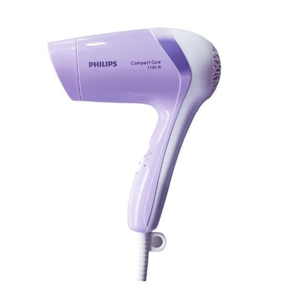 Philips HP8111 hårtork: 1100 W låg effekt, bästa valet för studentboenden och hemmabruk