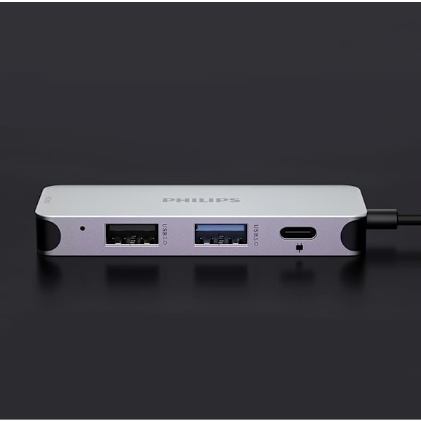 Philips SWR1607G Typ-C-dockningsstation för bärbar dator USB-C-omvandlare