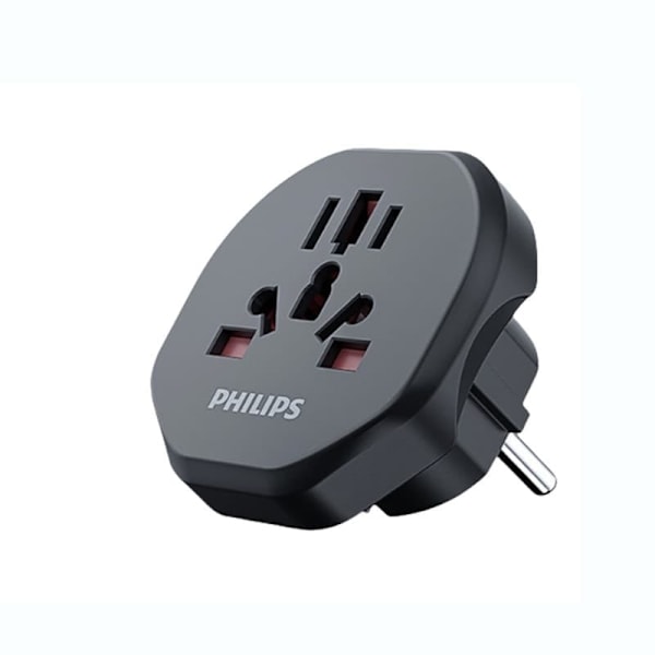 Philips Global Travel Socket/Europæisk Standard Konverter Stik/Socket Converter/1002A