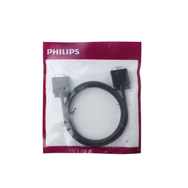 Philips SWV6139 HD VGA-kabel 3 + 6 ren koppar dator värd monitor projektor videoanslutningskabel（1m）*2pcs