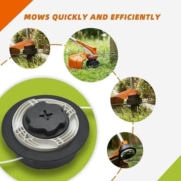 Grästrimmarhuvud Stihl AutoCut C6-2 - m8*1.25 Skärhuvud