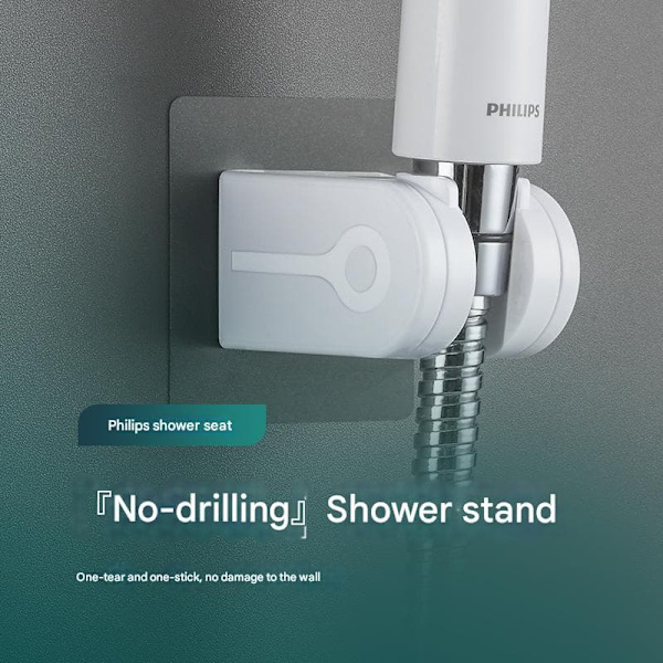 Philips universal brusebase, stødfri installation, stabil og komfortabel