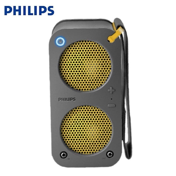 Philips SB5200G/93 bärbar Bluetooth-högtalare: dubbelt läge för utomhus- och inomhusbruk, kraftfull ljudkvalitet