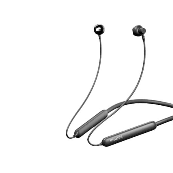 2025 Nya Philips TAN1020 Bluetooth-hörlurar, Semi-in-ear, Nackband, Exklusivt brusreduceringsalternativ för sport