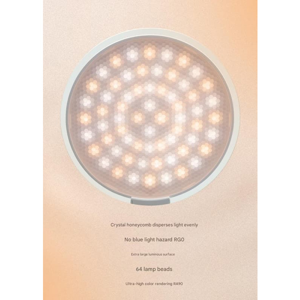 Philips ögonskyddande skrivbordslampa för student, uppladdningsbar, inbyggd sänglampa, skrivbord med dubbel funktion