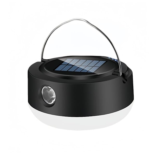 led super lys solcellelampe til camping kold og varm tofarvet lang levetid udendørs husholdning nødbelysning campingudstyr