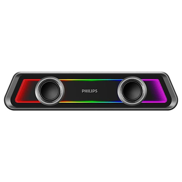 Philips SPA4600 gaming bluetooth højttaler nano spejl rgb lyseffekt gaming klasse gaming dedikeret