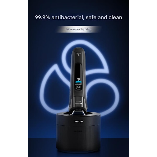 Philips trådlösa rakapparat, avsedd för honeycomb-serien S5831/S7731/S8050, effektivt rengöringsskydd