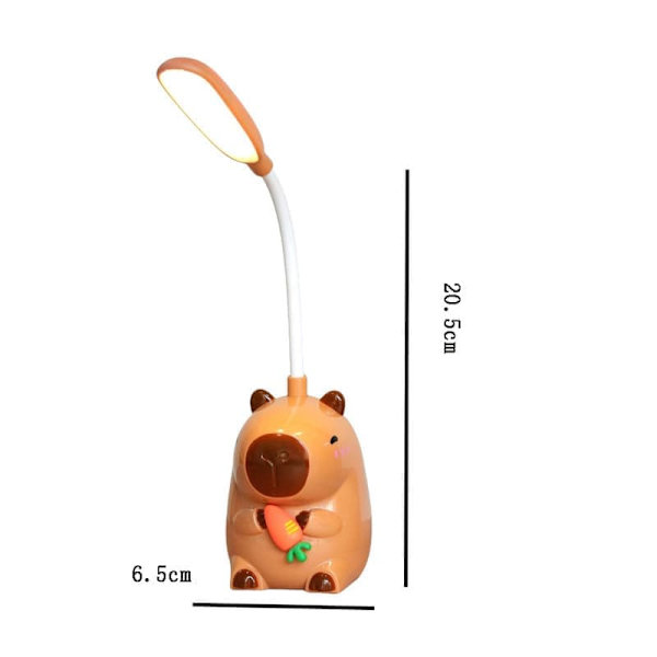 Capybara-pöytävalaisin Kannettava pöytävalaisin hihnalla, kannettava ulkovalaisin