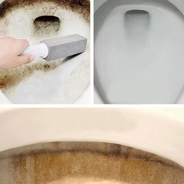 2-Pak - Pimpsten Toiletbørste - Toiletrengøring - Rengøring