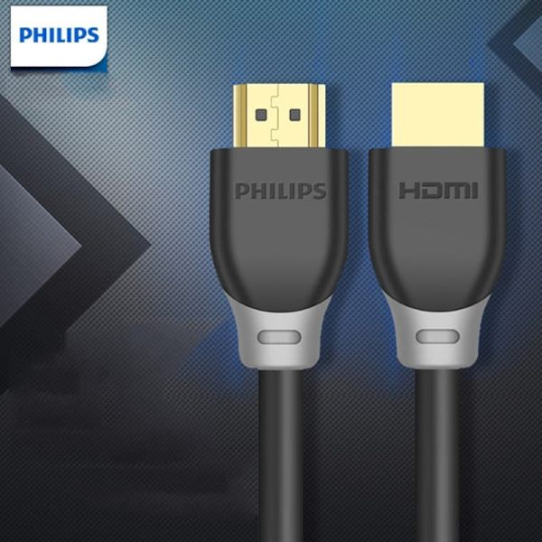 Philips HDMI HDMI -kaapelin liitäntäkaapeli näyttö TV tietokoneprojektori digiboksi 4K videokaapeli 2m