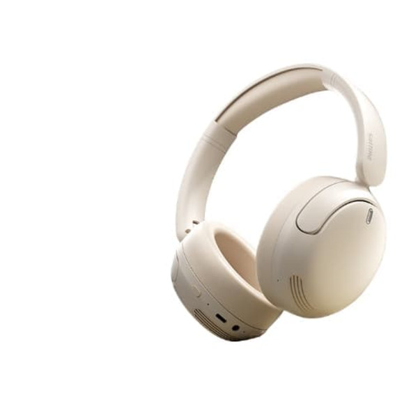 Philips Off-White trådløse støjreducerende on-ear-hovedtelefoner – Nyd din musik i fred