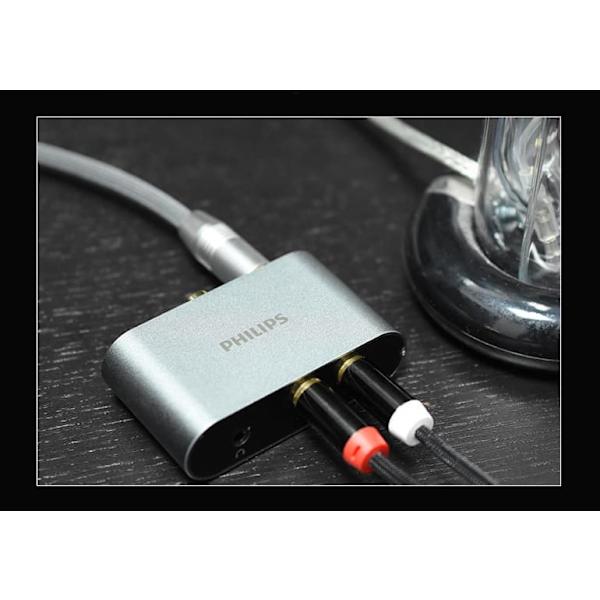 philips koaksial optisk fiber lydkonverter dobbelt lotus linje enkeltpunkt dobbelt skærm tv til lydforstærker spdif-udgang til 3,5 mm lotus