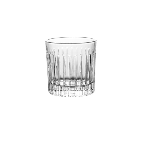 Elegant ribbat glas - perfekt för dryckesprovning