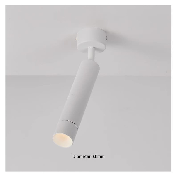 Philips Slim LED-spotlight til stue, overflademontering, restaurantloft, atmosfære, butik, kommerciel, 6W, 4000K