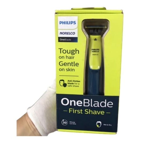 Philips OneBlade-seriens barbermaskiner, det bedste valg for begyndere, skånsom barbering